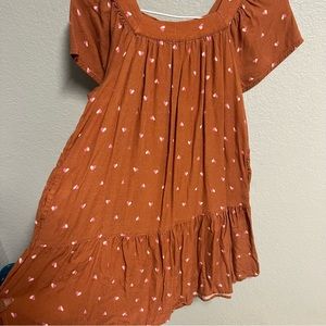 Girls heart dress size large 10/12 SKU#53